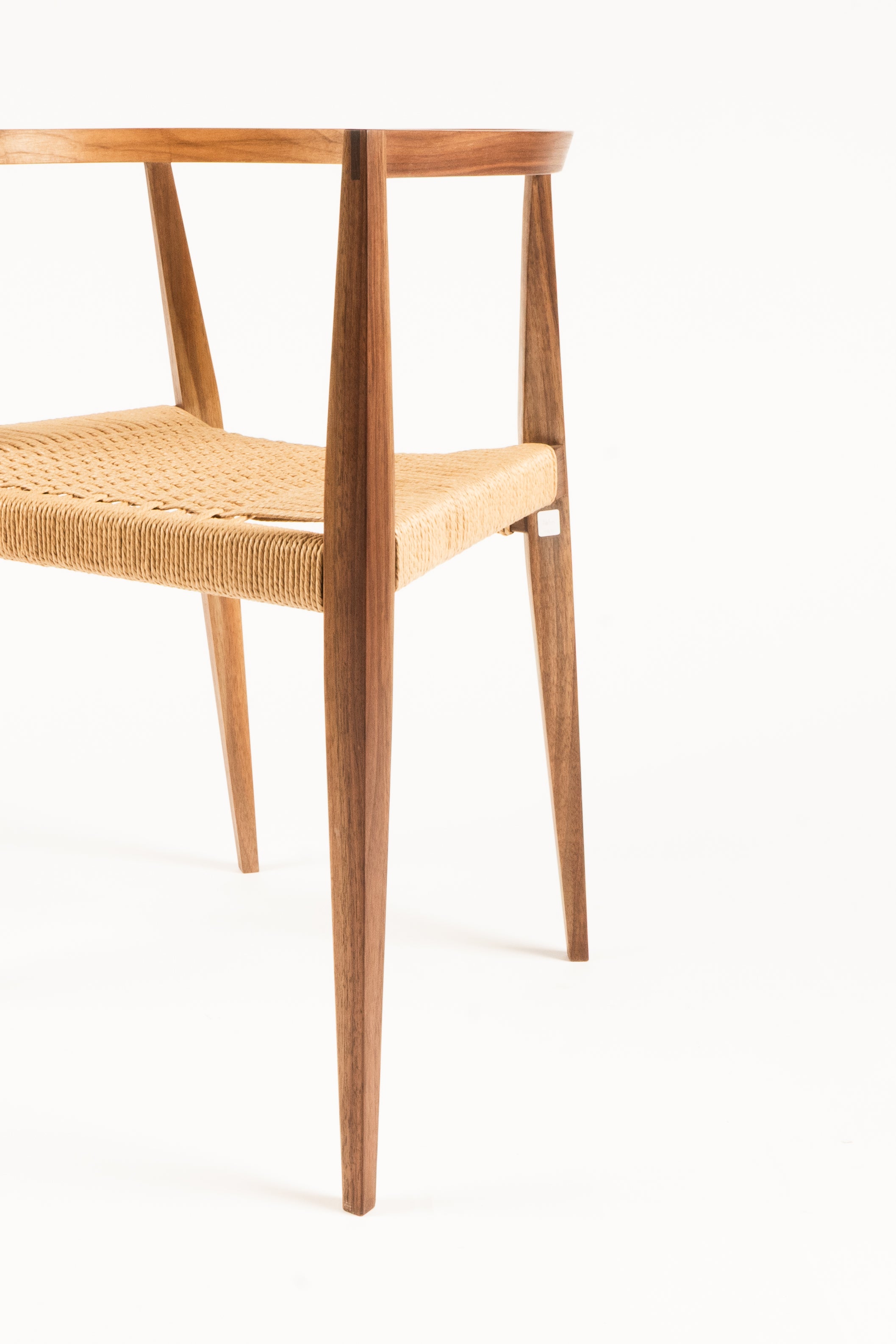 lehn chair walnut