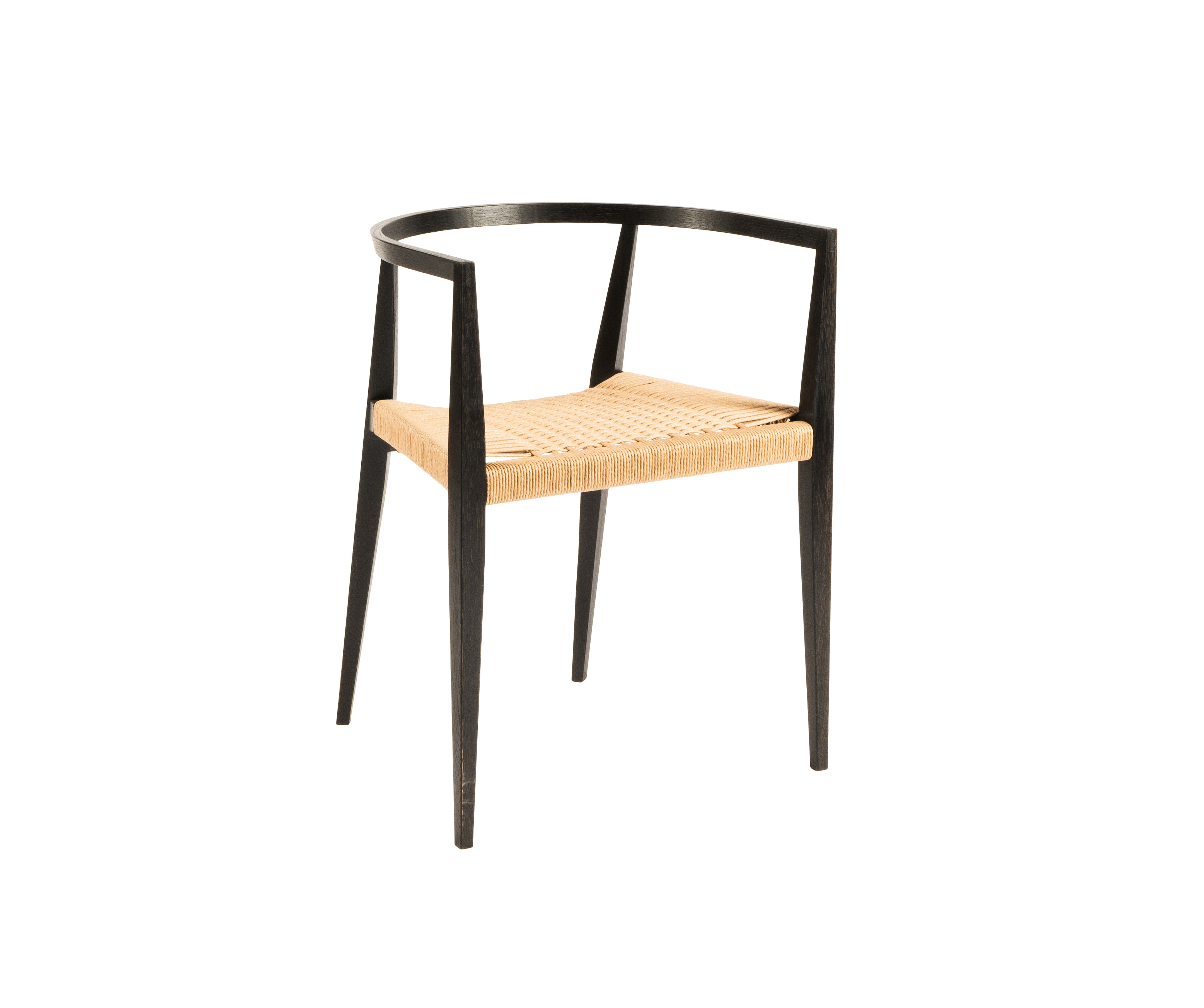 lehn chair ebonised oak